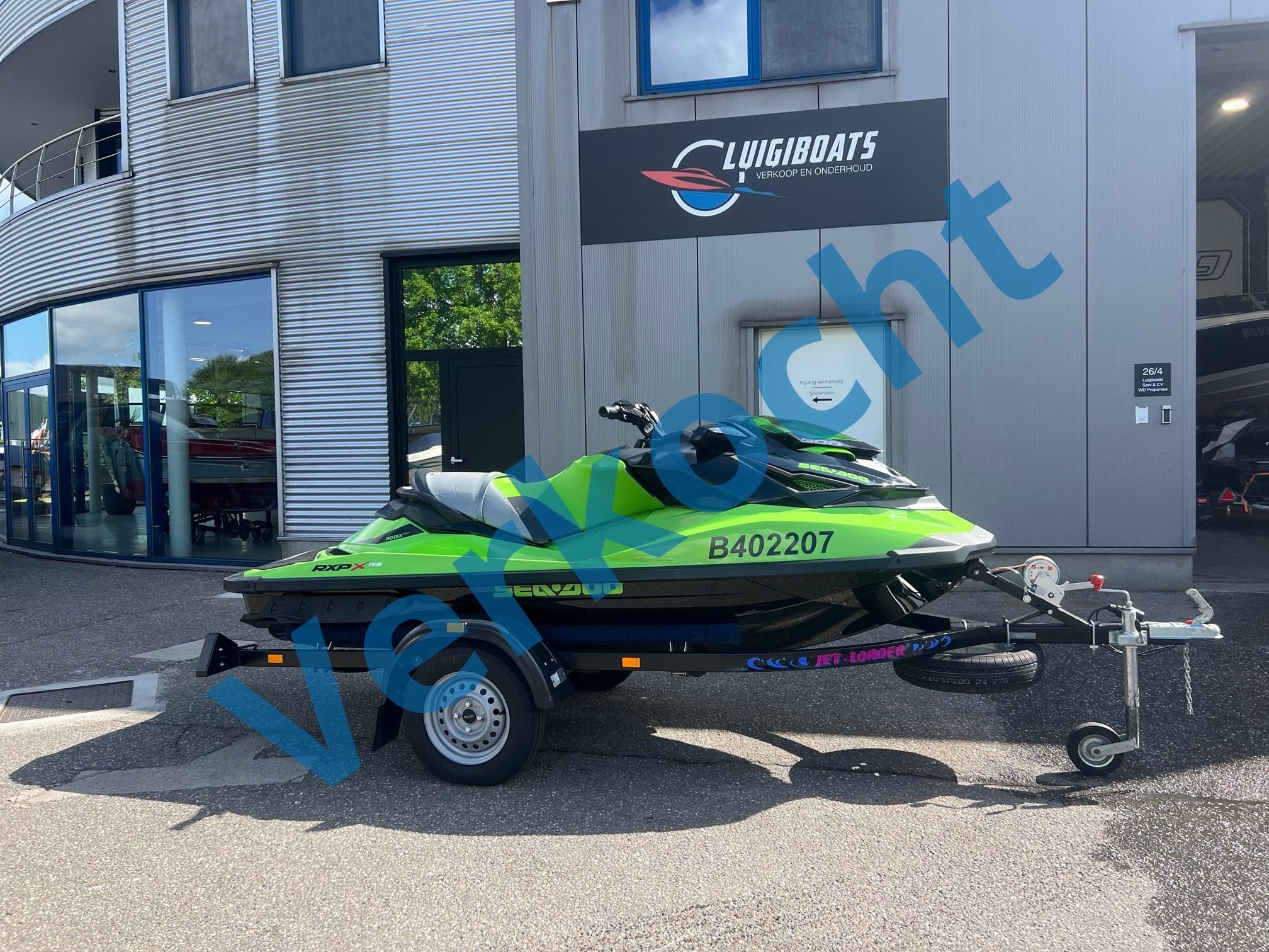Verkocht-Sea-doo-groen