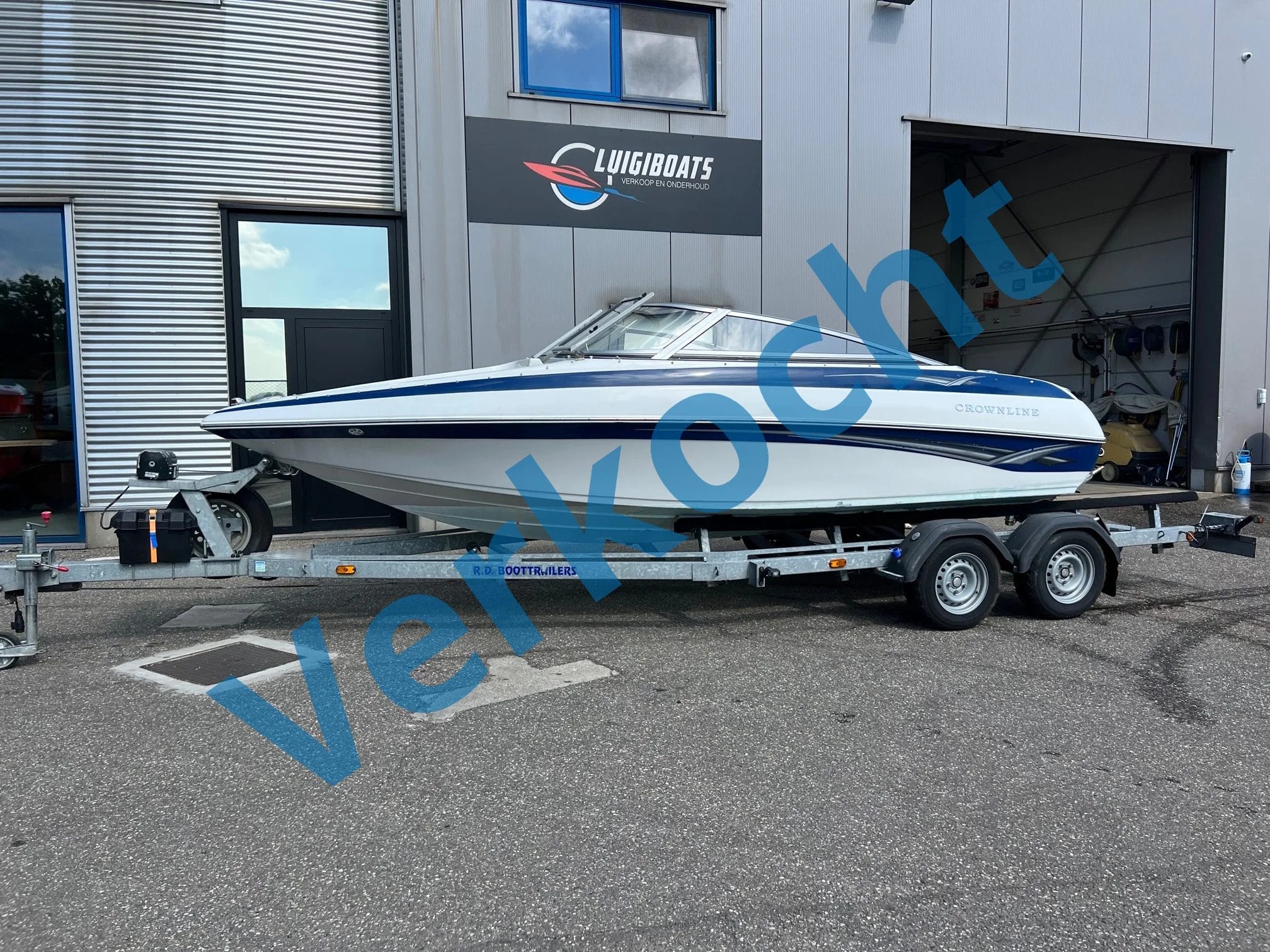 Verkocht Crownline 180 BR